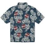 UMass Minutemen Hawaiian Shirt - Hibiscus Flowers | Hula Hawaiian Shirts