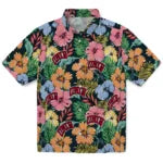 UNLV Rebels Hawaiian Shirt - Brilliant Hibiscus Garden | Hula Hawaiian Shirts