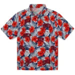 UNLV Rebels Hawaiian Shirt - Hibiscus Fiesta | Hula Hawaiian Shirts