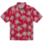 UNLV Rebels Hawaiian Shirt - Palm Tree Motif | Hula Hawaiian Shirts