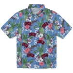 UNLV Rebels Hawaiian Shirt - Pineapple Bouquet | Hula Hawaiian Shirts