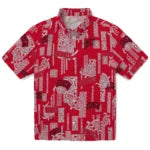 UNLV Rebels Hawaiian Shirt - Turtle Lines | Hula Hawaiian Shirts