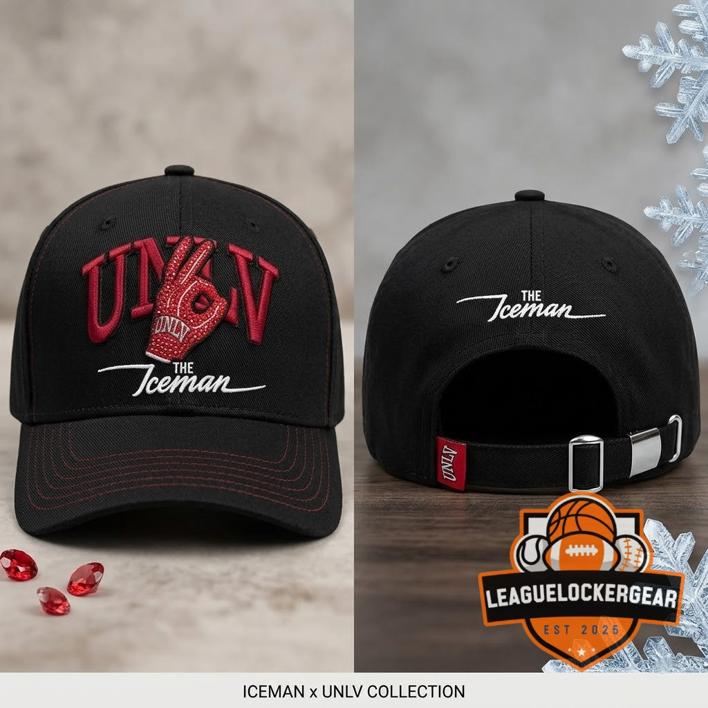 DRAKE ICE MAN x UNLV HOODIE - LeagueLockerGear