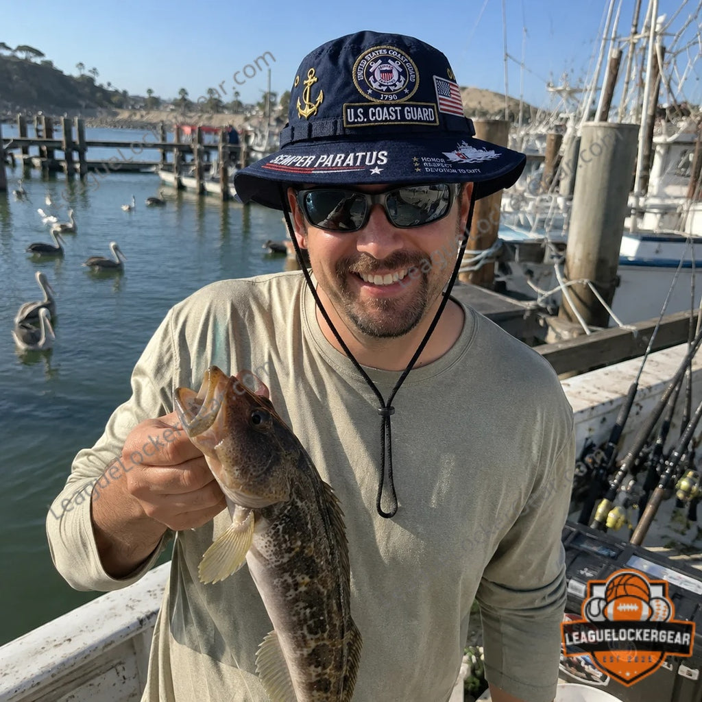U.S. Coast Guard Semper Paratus 1790 Bucket Hat - LeagueLockerGear