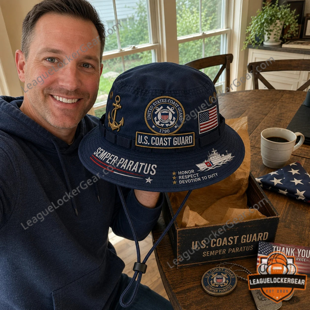 U.S. Coast Guard Semper Paratus 1790 Bucket Hat - LeagueLockerGear