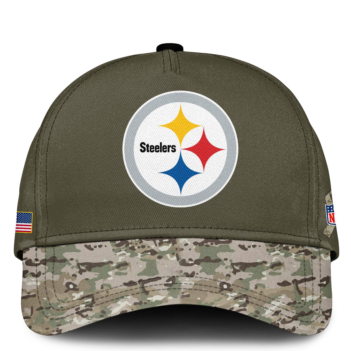 Pittsburgh Steelers Salute to Service Veteran Hoodie and Cap – 2025 Exclusive NFL Military Appreciation Gear - LeagueLockerGear