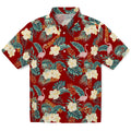 USC Trojans Hawaiian Shirt - Flamingo and Hibiscus | Hula Hawaiian Shirts
