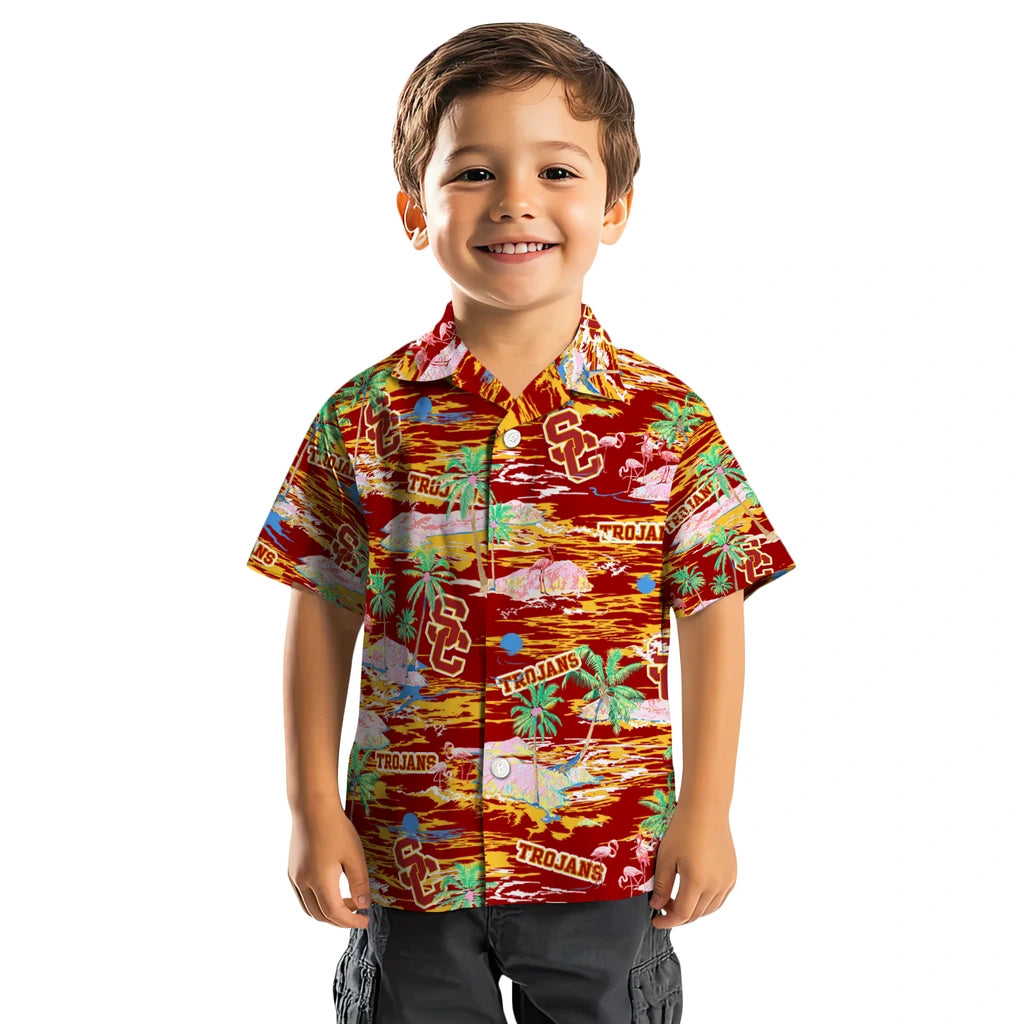 USC Trojans Hawaiian Shirt - Hawaii Island | Hula Hawaiian Shirts
