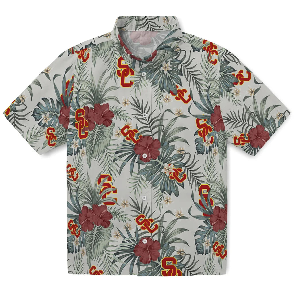 USC Trojans Hawaiian Shirt - Hibiscus Designs | Hula Hawaiian Shirts