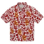USC Trojans Hawaiian Shirt - Hibiscus Motif | Hula Hawaiian Shirts