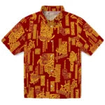 USC Trojans Hawaiian Shirt - Turtle Lines | Hula Hawaiian Shirts