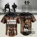 Usher and Chris Brown The R&B Tour Raymond & Brown Baseball Jersey - LeagueLockerGear