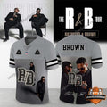 Usher & Chris Brown The R&B Tour Football Jersey - LeagueLockerGear