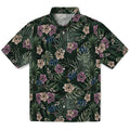 Utah Jazz Hawaiian Shirt - Hibiscus Leaves Pattern | Hula Hawaiian Shirts