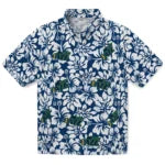 Utah Jazz Hawaiian Shirt - Hibiscus Motif | Hula Hawaiian Shirts