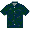 Utah Jazz Hawaiian Shirt - Monstera Layer | Hula Hawaiian Shirts