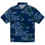 Utah Jazz Hawaiian Shirt - Wave Palm | Hula Hawaiian Shirts