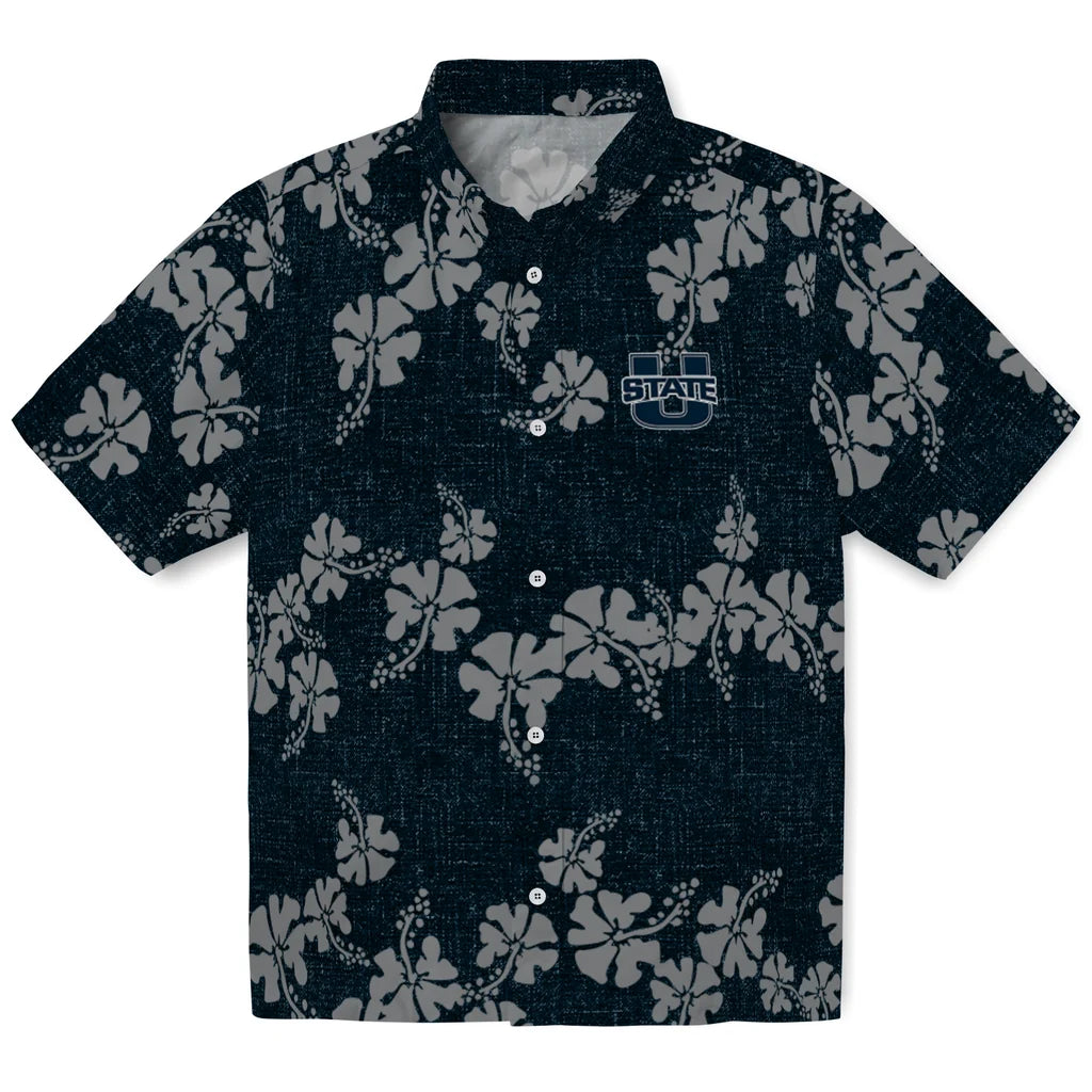 Utah State Aggies Hawaiian Shirt - 50th State Flower | Hula Hawaiian Shirts