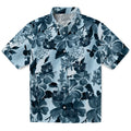 Utah State Aggies Hawaiian Shirt - Hibiscus Arrangement | Hula Hawaiian Shirts