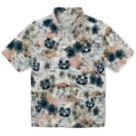 Utah State Aggies Hawaiian Shirt - Hibiscus Seaside | Hula Hawaiian Shirts