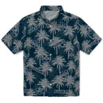 Utah State Aggies Hawaiian Shirt - Palm Tree Motif | Hula Hawaiian Shirts