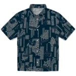 Utah State Aggies Hawaiian Shirt - Turtle Lines | Hula Hawaiian Shirts