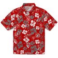 Utah Utes Hawaiian Shirt - Hibiscus Flower Design | Hula Hawaiian Shirts