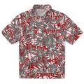 Utah Utes Hawaiian Shirt - Hibiscus Overlay | Hula Hawaiian Shirts