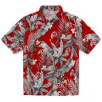 Utah Utes Hawaiian Shirt - Palm Leaves | Hula Hawaiian Shirts