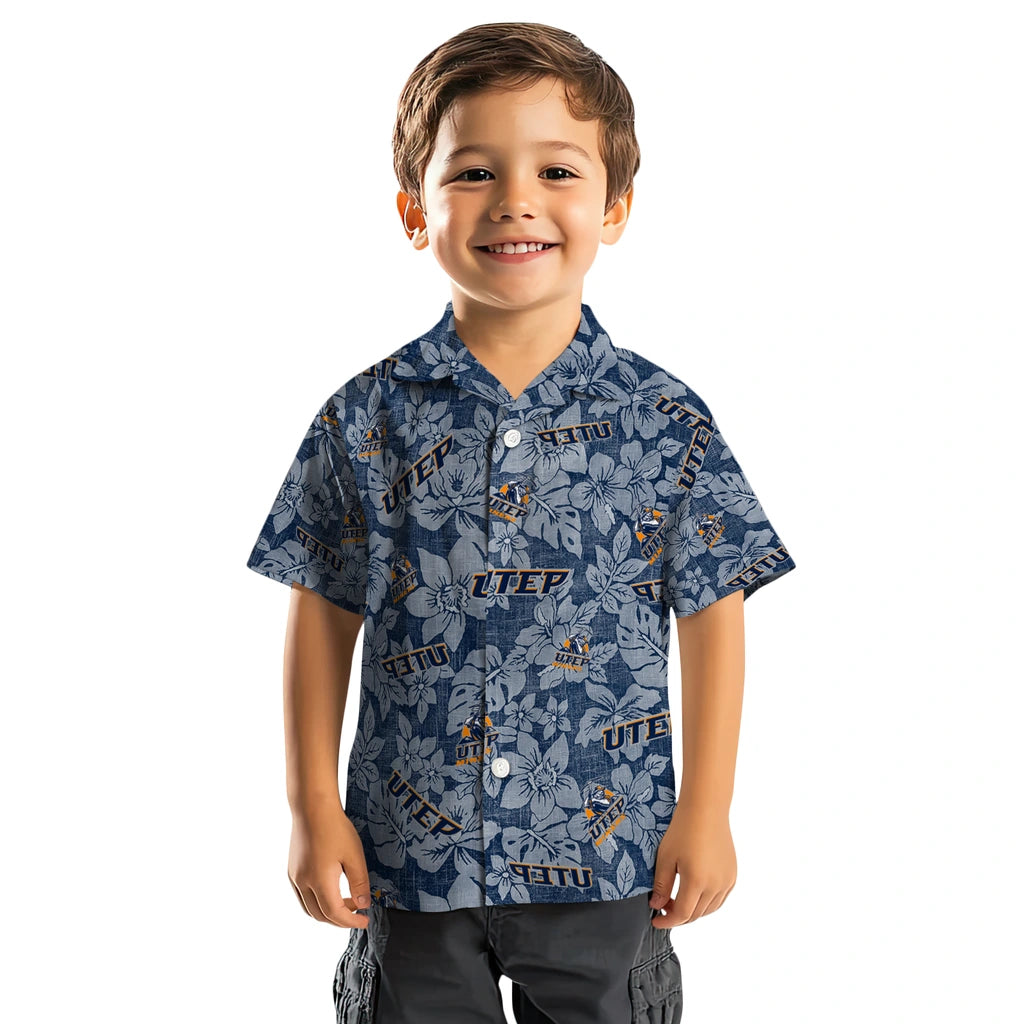 UTEP Miners Hawaiian Shirt - Hibiscus Oasis | Hula Hawaiian Shirts
