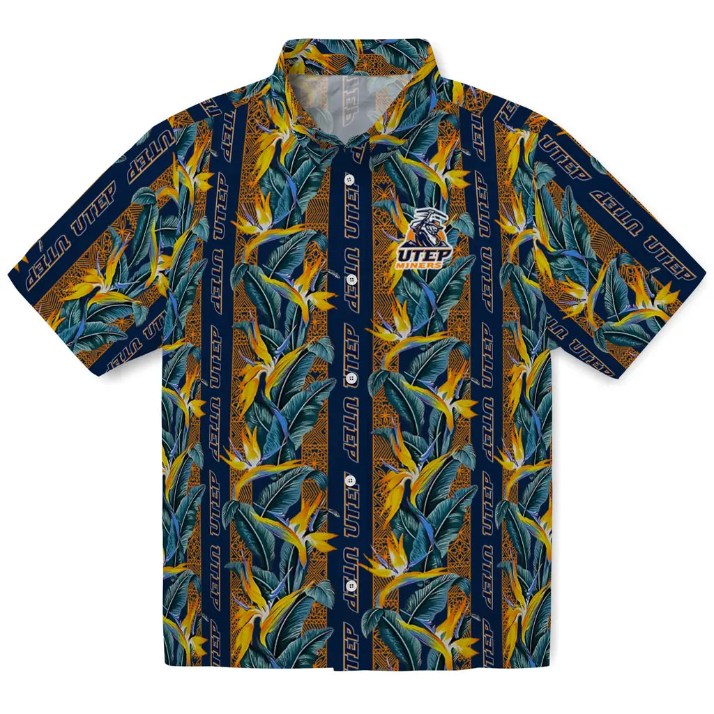 UTEP Miners Hawaiian Shirt - Paradise Vines | Hula Hawaiian Shirts