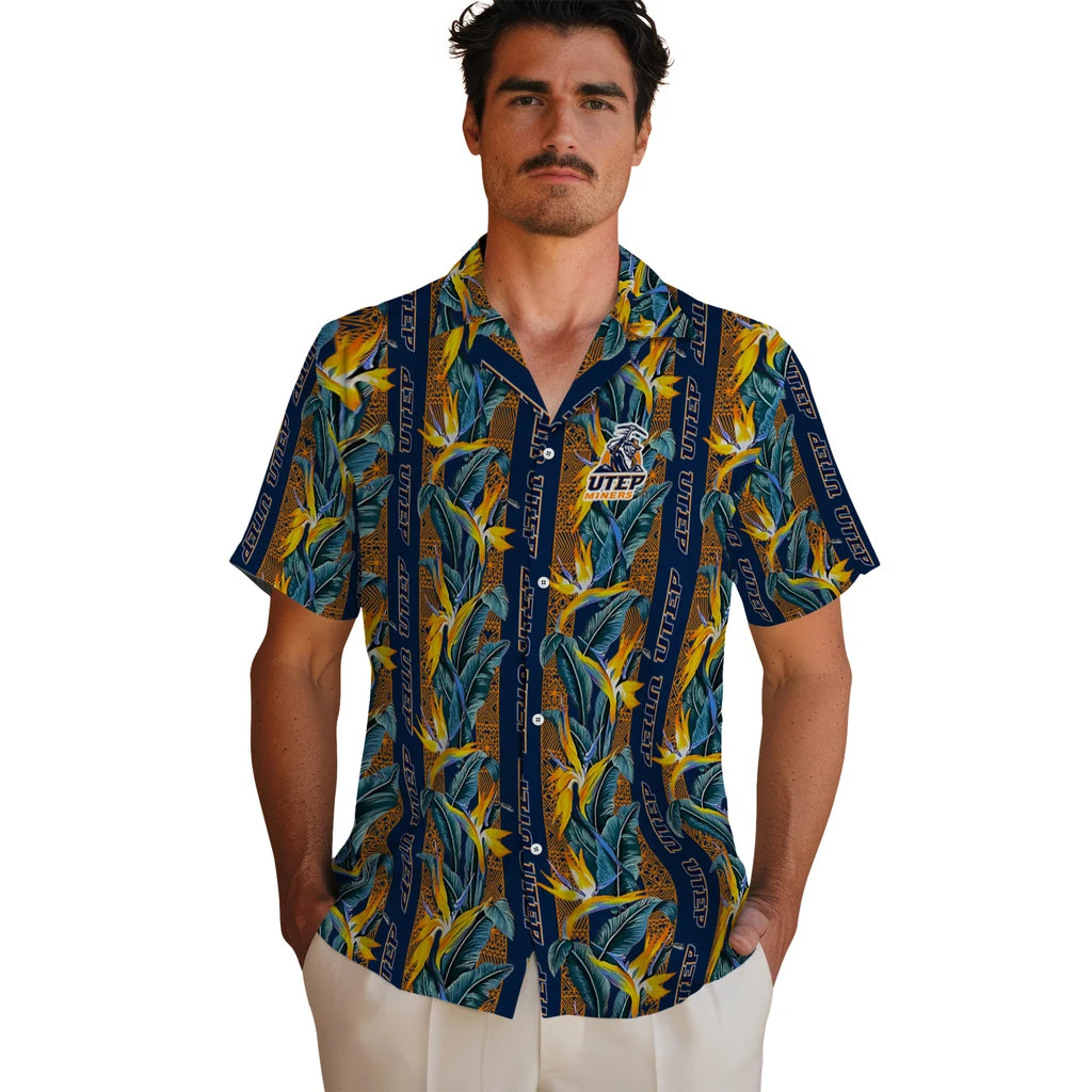 UTEP Miners Hawaiian Shirt - Paradise Vines | Hula Hawaiian Shirts