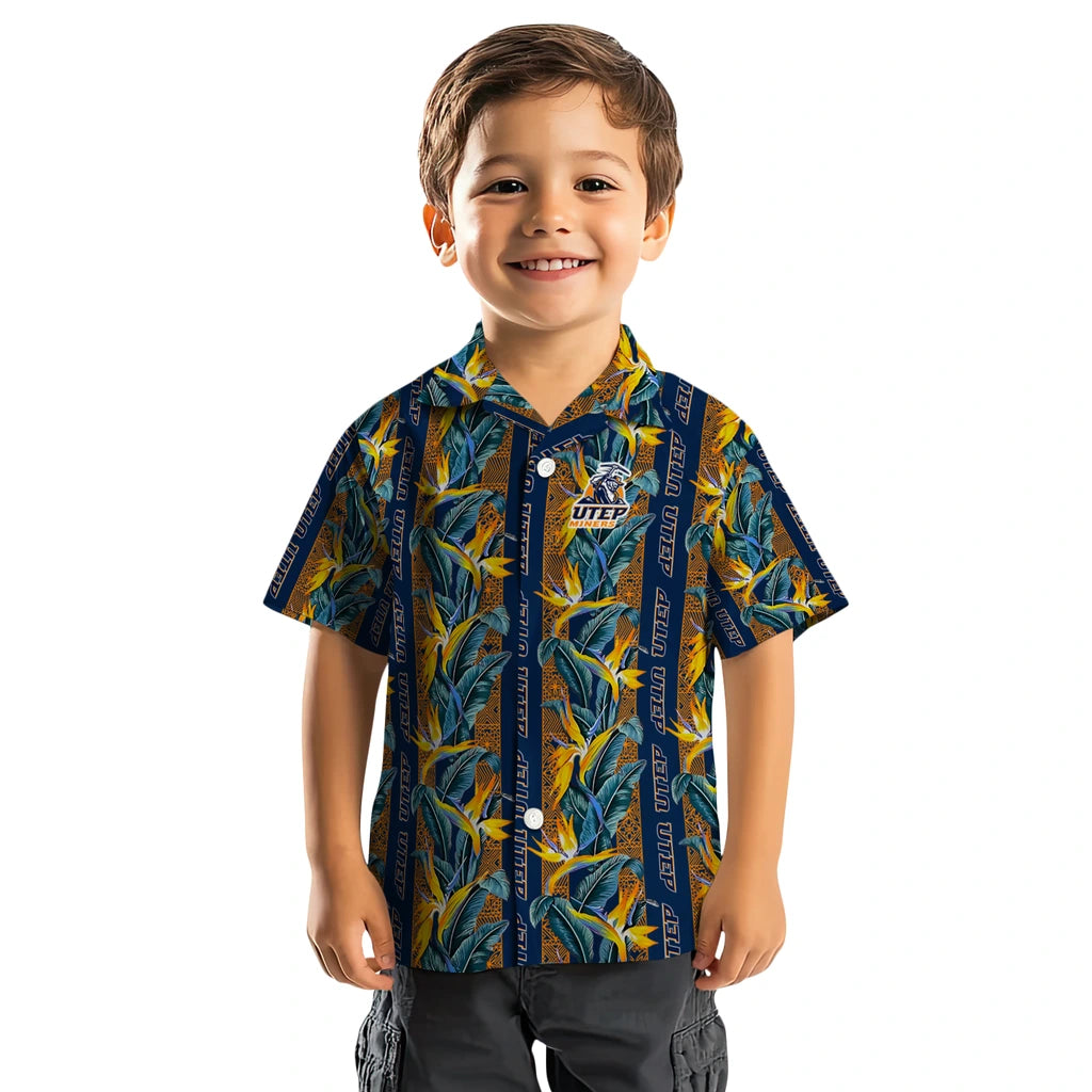 UTEP Miners Hawaiian Shirt - Paradise Vines | Hula Hawaiian Shirts