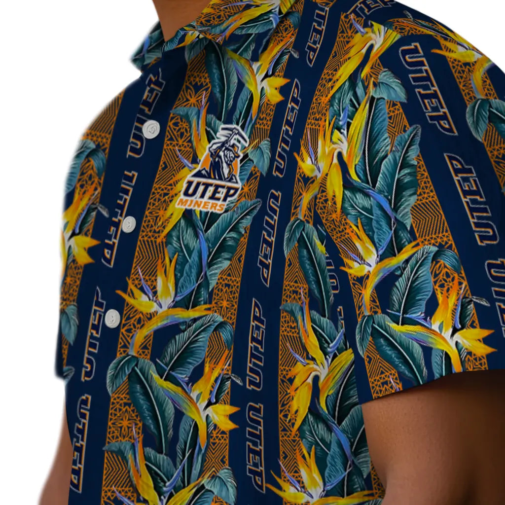 UTEP Miners Hawaiian Shirt - Paradise Vines | Hula Hawaiian Shirts