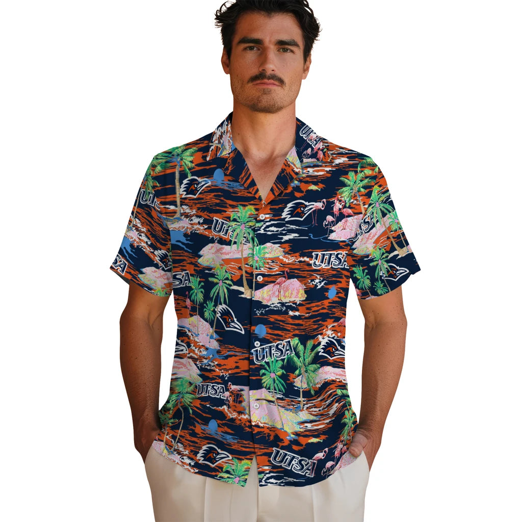 UTSA Roadrunners Hawaiian Shirt - Hawaii Island | Hula Hawaiian Shirts