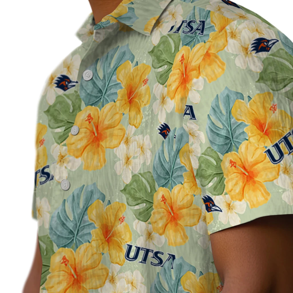 UTSA Roadrunners Hawaiian Shirt - Hibiscus Mood | Hula Hawaiian Shirts