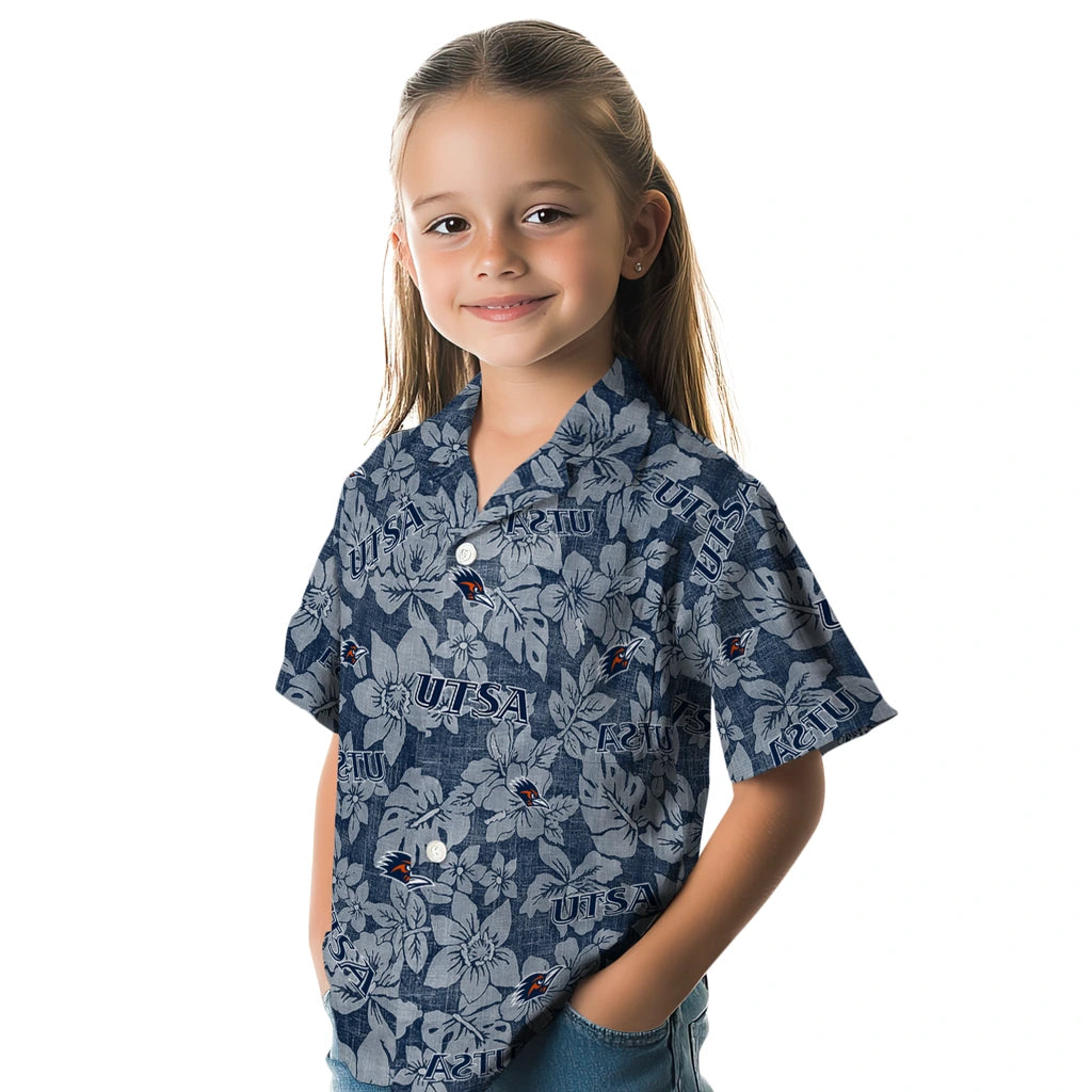 UTSA Roadrunners Hawaiian Shirt - Hibiscus Oasis | Hula Hawaiian Shirts