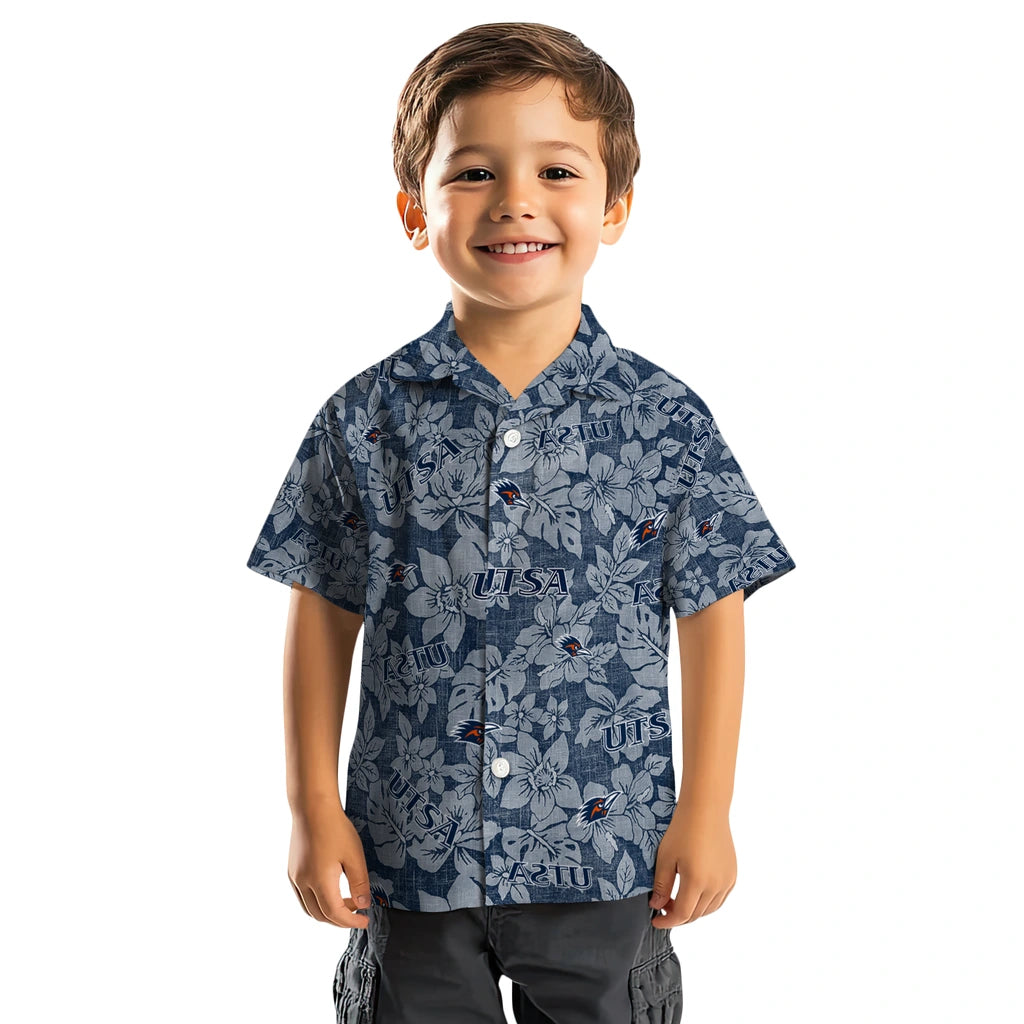 UTSA Roadrunners Hawaiian Shirt - Hibiscus Oasis | Hula Hawaiian Shirts