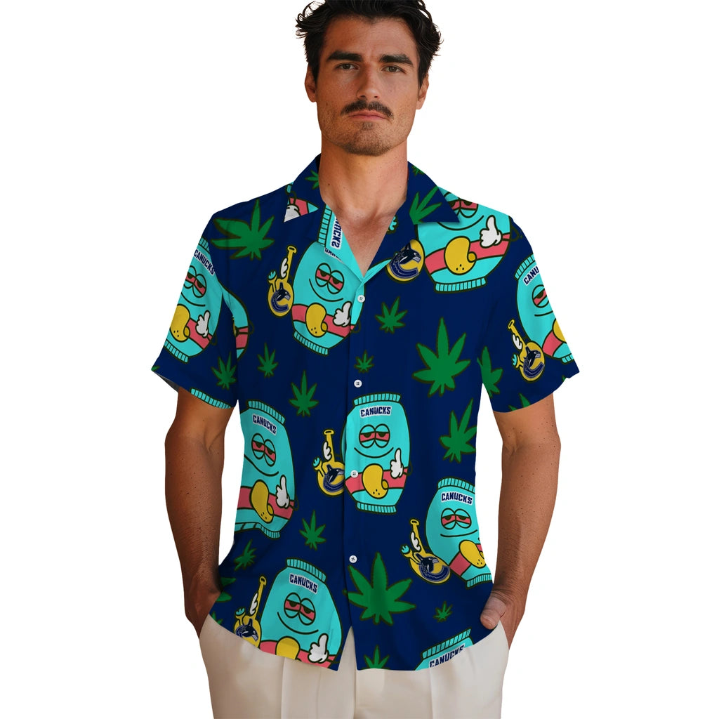 Vancouver Canucks Hawaiian Shirt - Chill Vibe | Hula Hawaiian Shirts