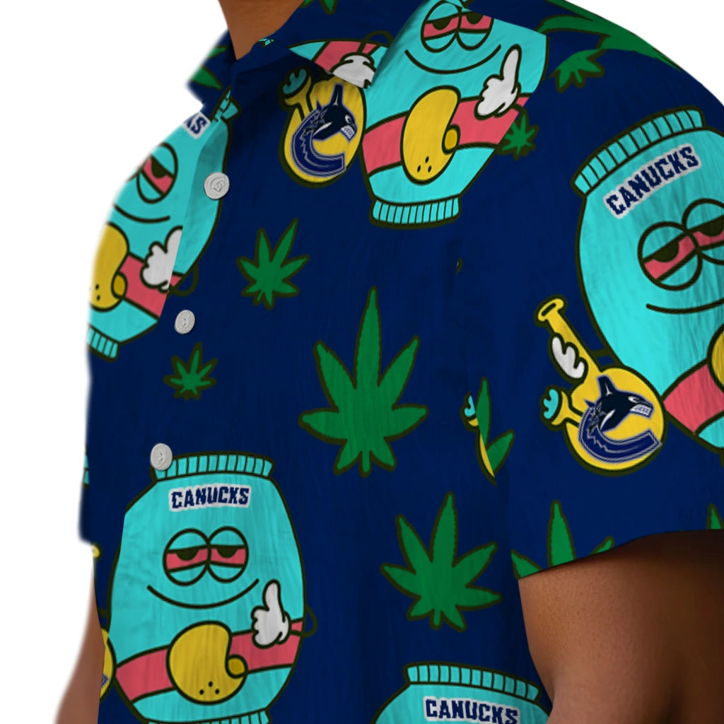 Vancouver Canucks Hawaiian Shirt - Chill Vibe | Hula Hawaiian Shirts