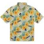Vancouver Canucks Hawaiian Shirt - Hibiscus Mood | Hula Hawaiian Shirts
