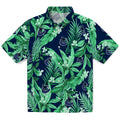 Vancouver Canucks Hawaiian Shirt - Palm Leaves | Hula Hawaiian Shirts