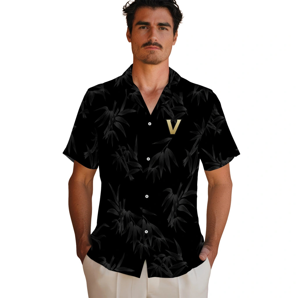 Vanderbilt Commodores Hawaiian Shirt - Bamboo Branches | Hula Hawaiian Shirts