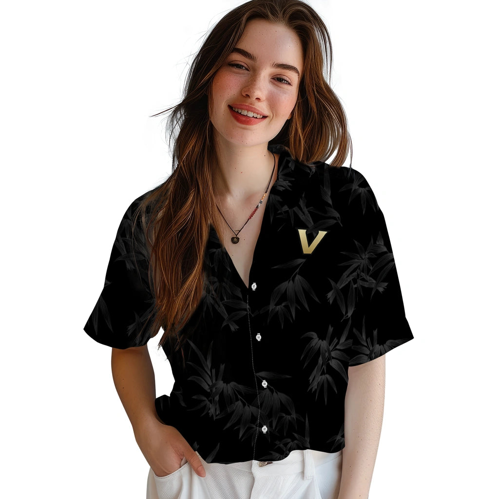 Vanderbilt Commodores Hawaiian Shirt - Bamboo Branches | Hula Hawaiian Shirts