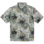Vanderbilt Commodores Hawaiian Shirt - Hibiscus Designs | Hula Hawaiian Shirts