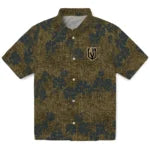 Vegas Golden Knights Hawaiian Shirt - 50th State Flower | Hula Hawaiian Shirts