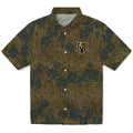 Vegas Golden Knights Hawaiian Shirt - 50th State Flower | Hula Hawaiian Shirts