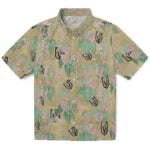 Vegas Golden Knights Hawaiian Shirt - Anthurium Overlay | Hula Hawaiian Shirts