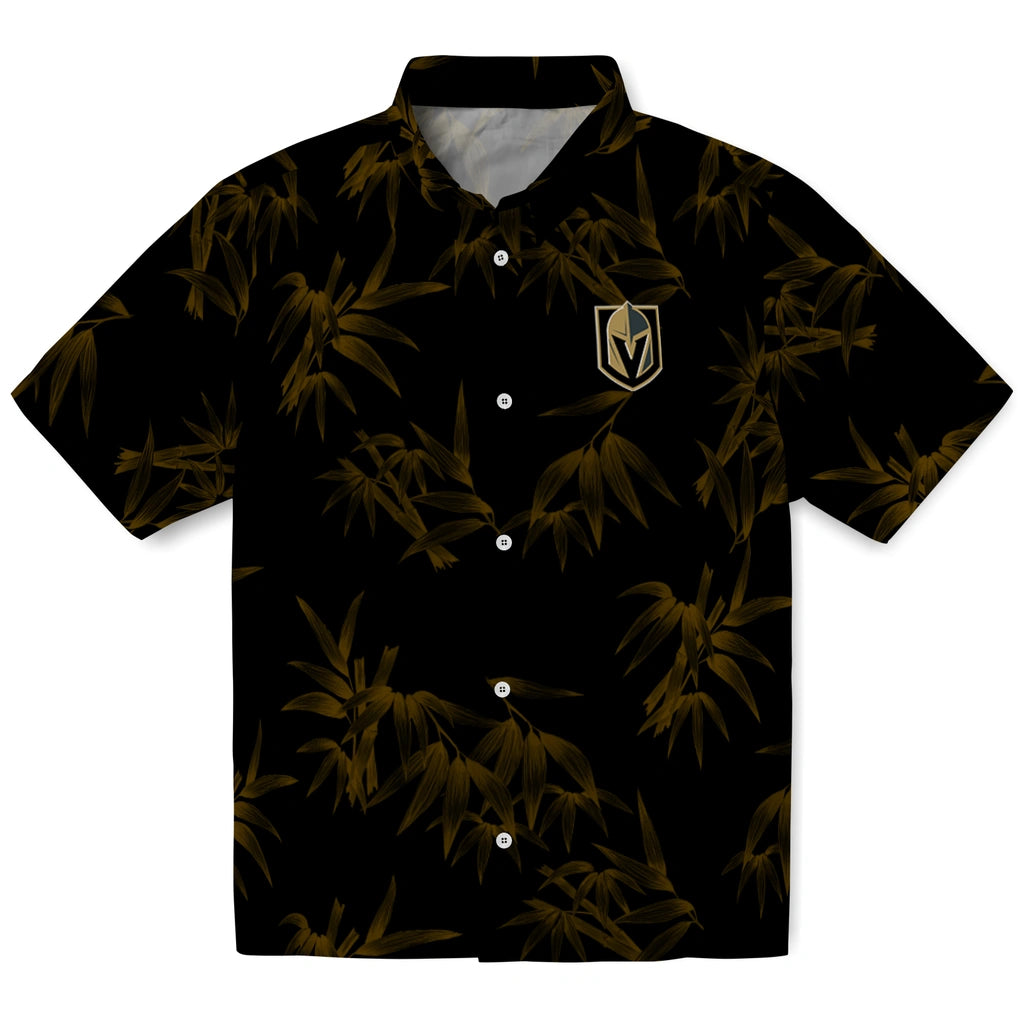 Vegas Golden Knights Hawaiian Shirt - Bamboo Branches | Hula Hawaiian Shirts