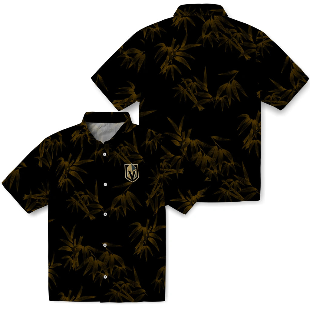Vegas Golden Knights Hawaiian Shirt - Bamboo Branches | Hula Hawaiian Shirts